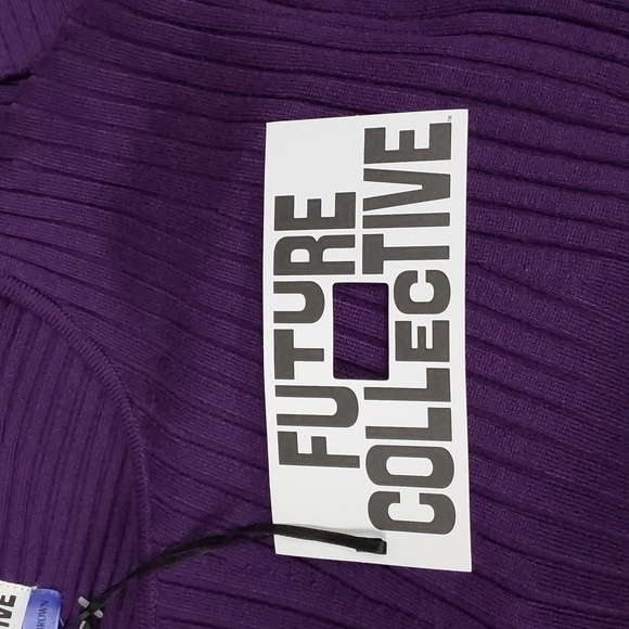 Twisted Back Long Sleeve Crewneck Pullover Sweater | Future Collective | 3x - Picture 9 of 10